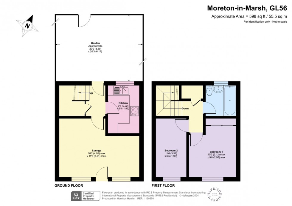 Floorplan for The Grove, Cotsmore Close, Moreton in Marsh