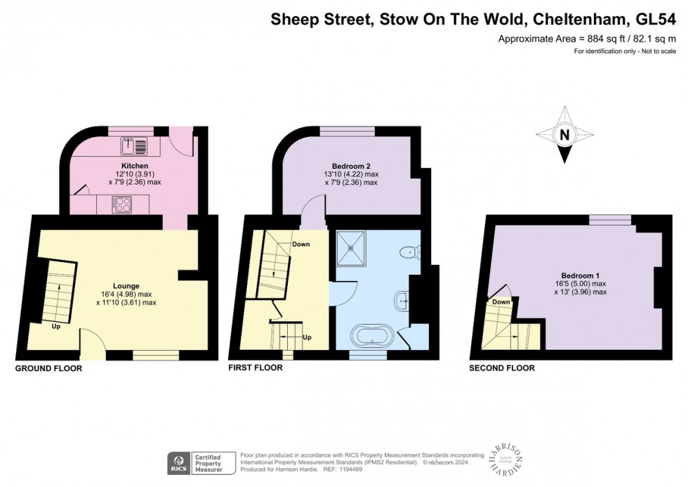 Floorplan for Stow On The Wold, Cheltenham, Stow-on-the-Wold