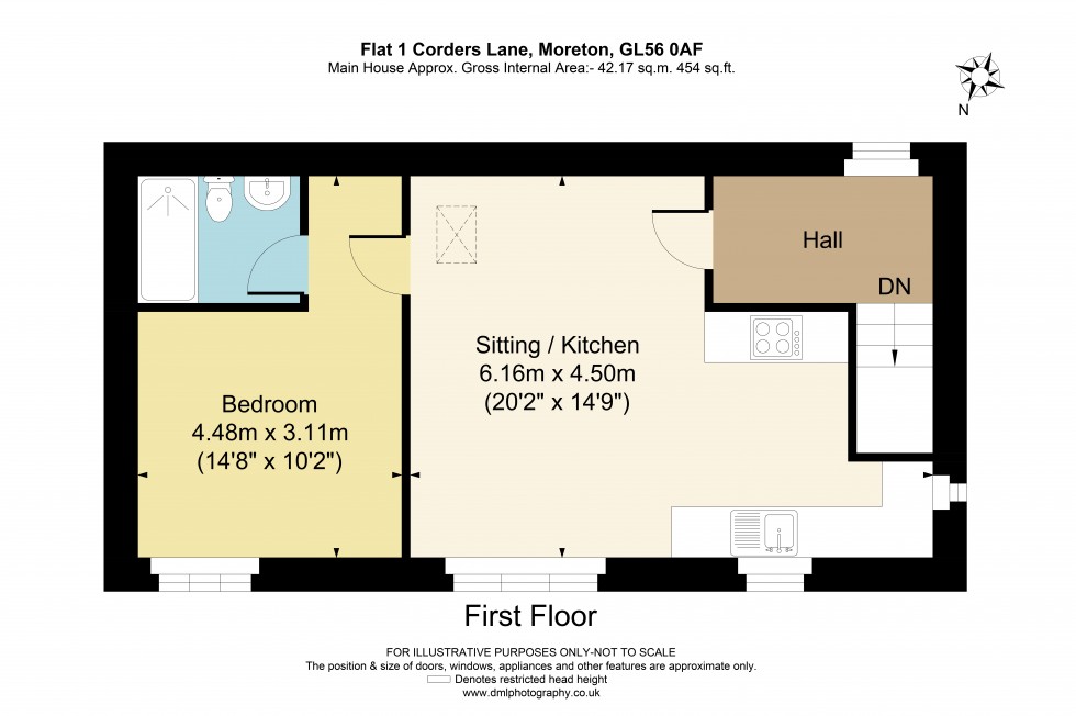 Floorplan for Corders Lane, Moreton-In-Marsh, GL56