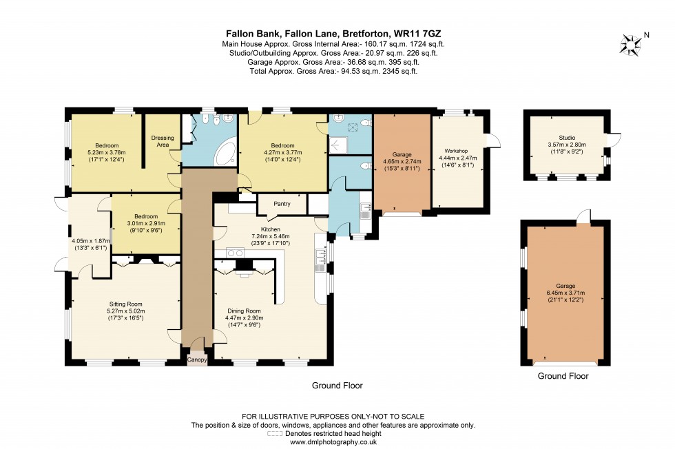 Floorplan for Fallon Lane, Bretforton, WR11