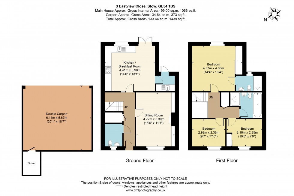 Floorplan for Eastview Close, Stow On The Wold, GL54