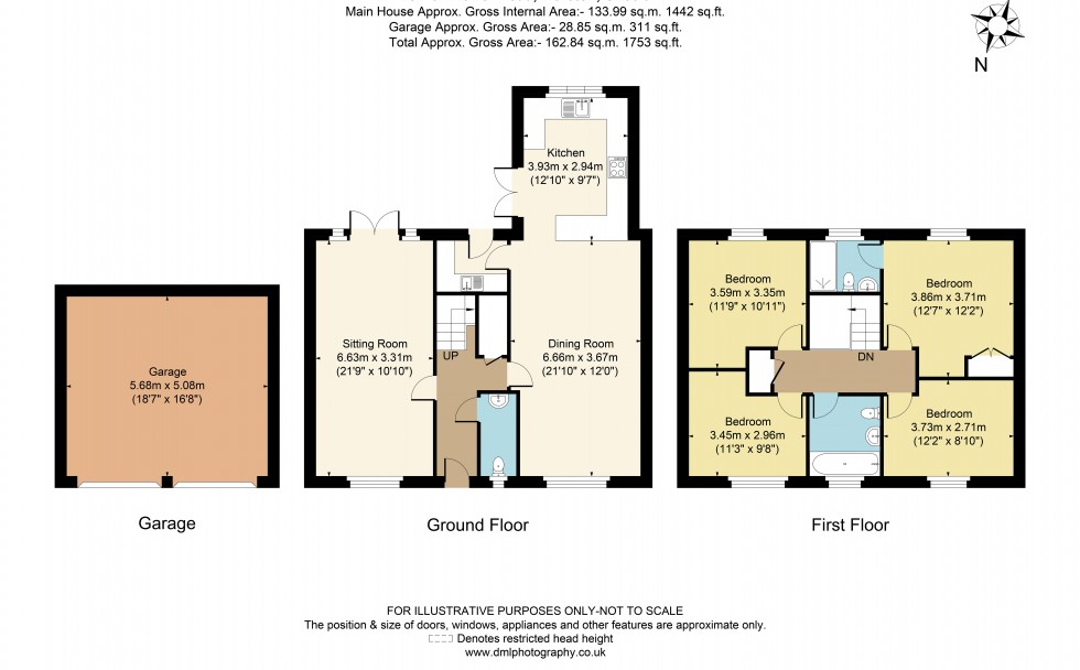 Floorplan for Cornflower Road, Moreton-In-Marsh, GL56