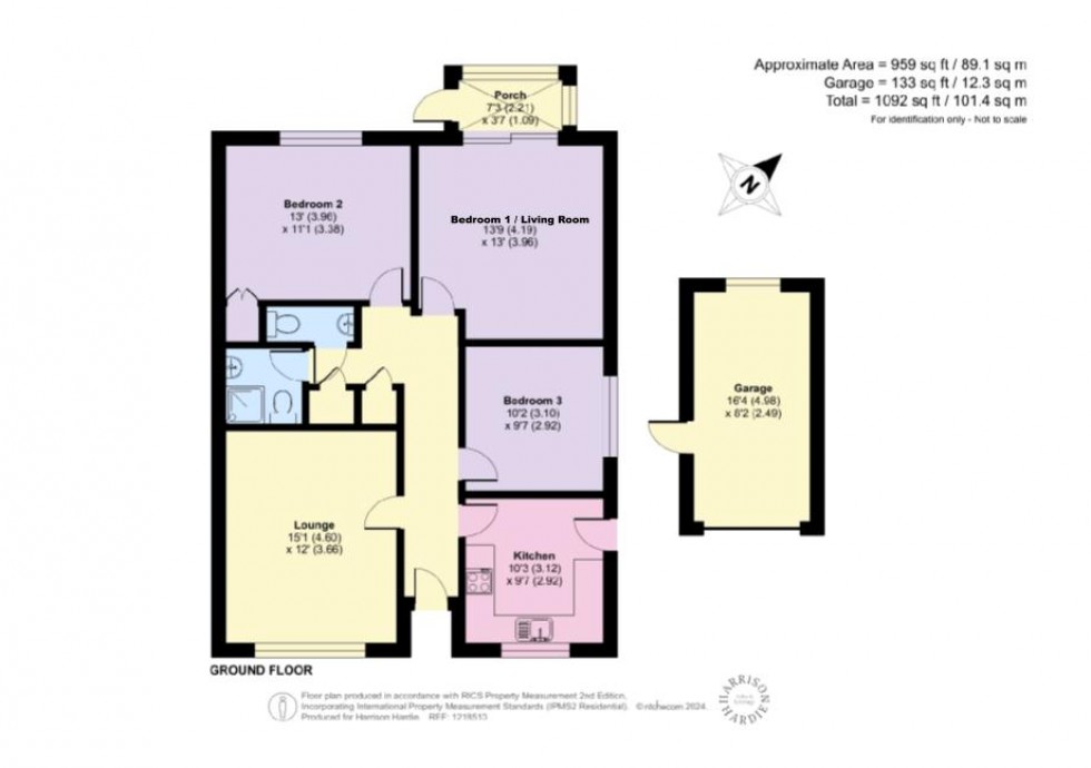 Floorplan for Roman Way, Bourton-On-The-Water, GL54