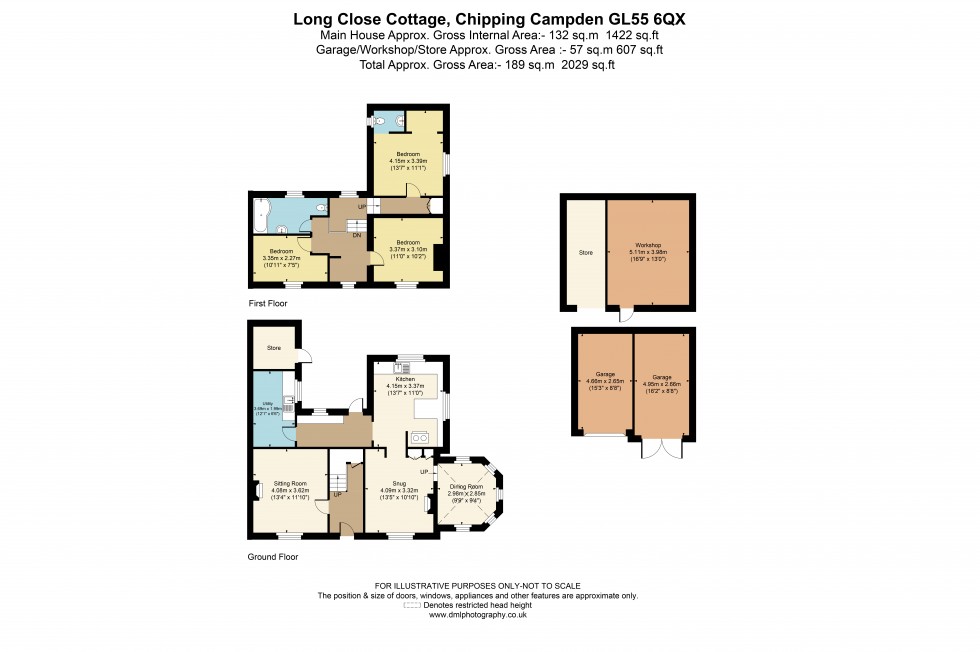 Floorplan for Hill View, Weston-Subedge, GL55