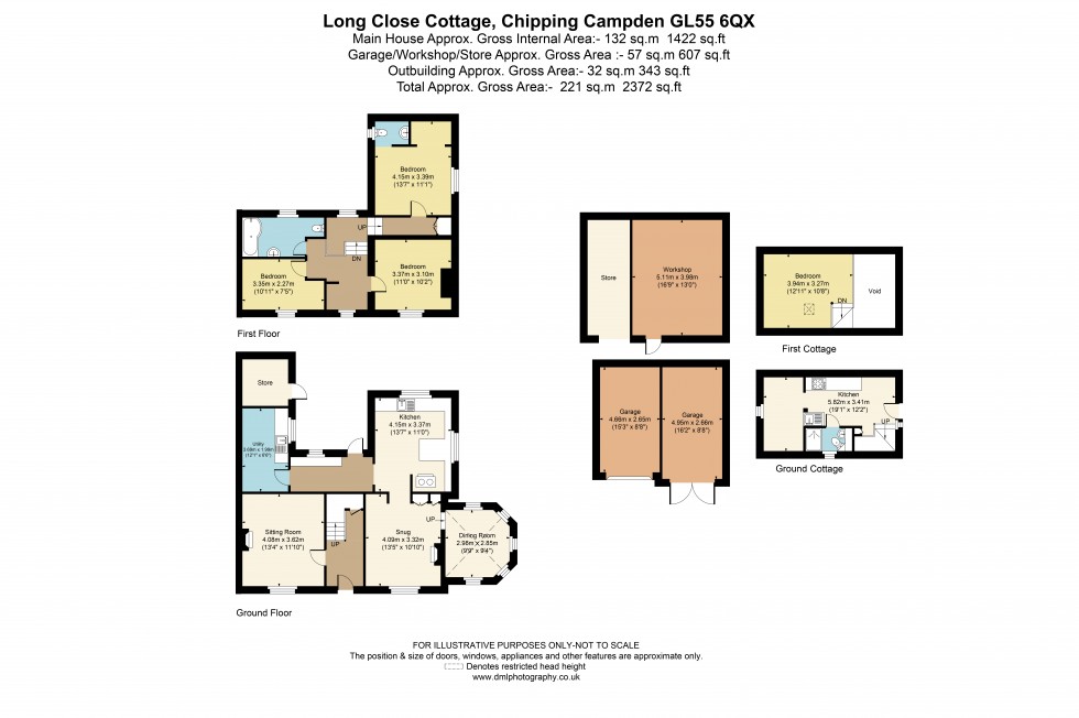 Floorplan for Hill View, Weston-Subedge, GL55