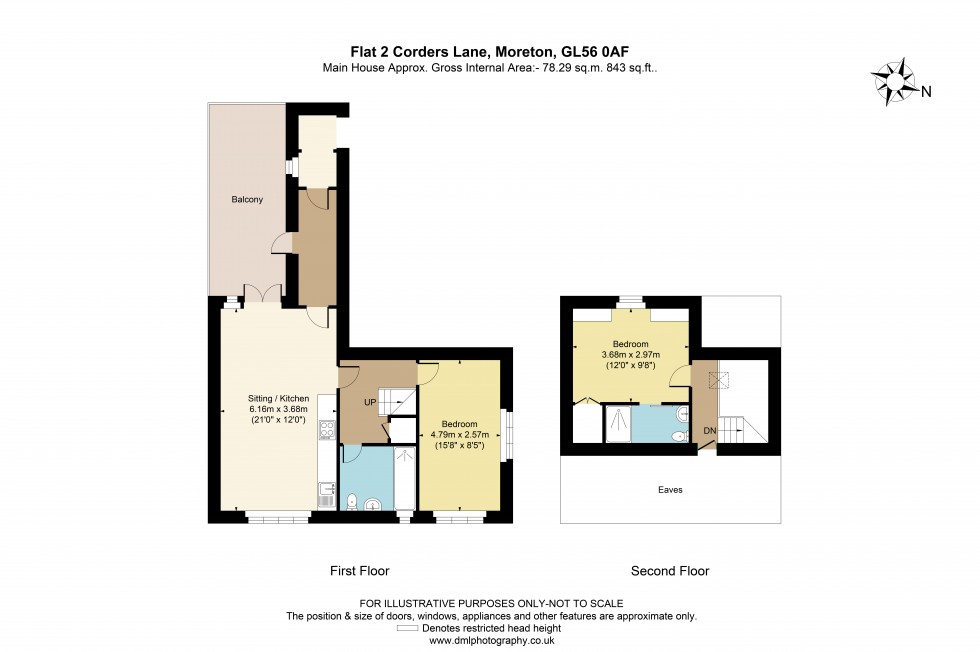 Floorplan for Corders Lane, Moreton-In-Marsh, GL56