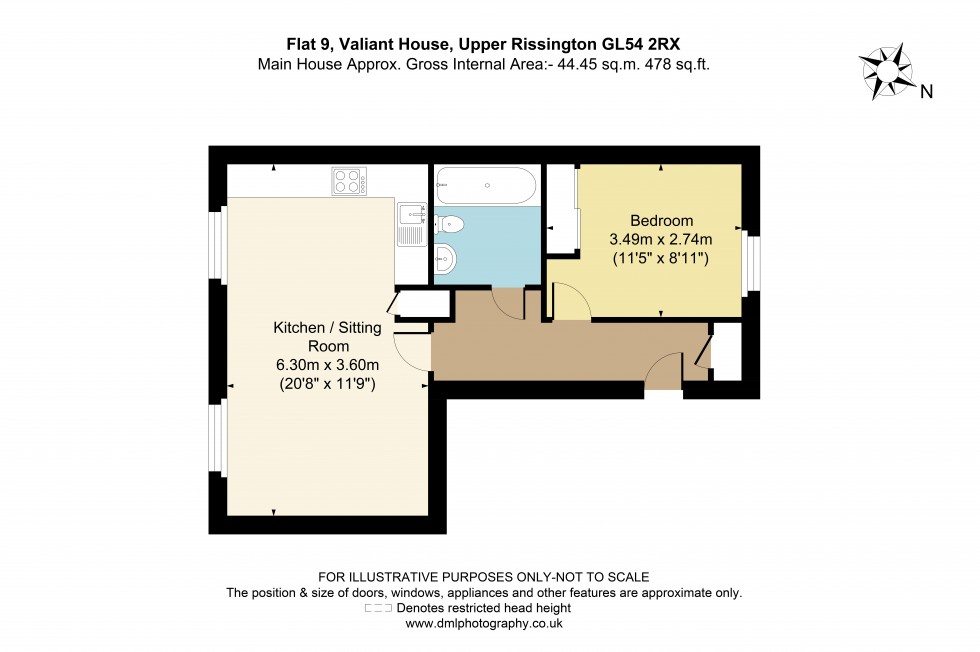 Floorplan for Upper Rissington, Cheltenham, GL54