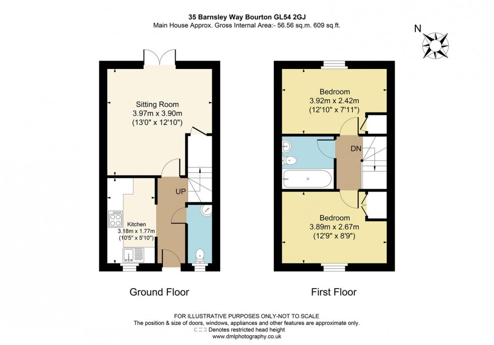 Floorplan for Barnsley Way, Bourton-On-The-Water, GL54