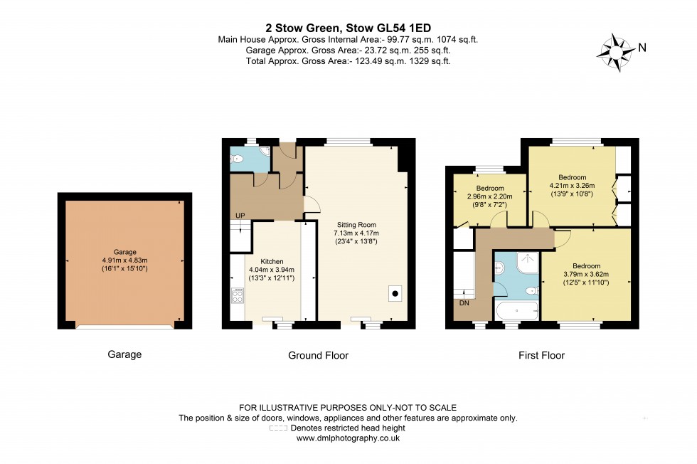 Floorplan for Stowe Green, Stow On The Wold, GL54