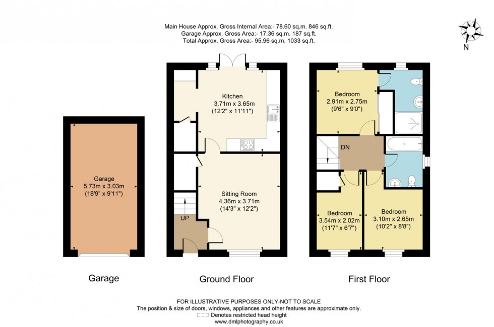 Floorplan for Woodpecker Close, Bourton-On-The-Water, GL54