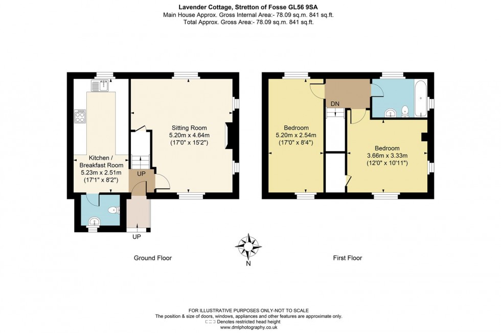 Floorplan for Stretton On Fosse, Moreton-In-Marsh, GL56