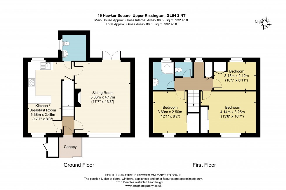 Floorplan for Hawker Square, Upper Rissington, GL54