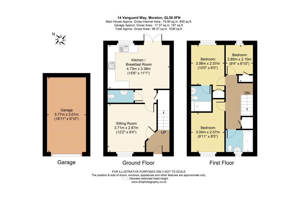 Floorplan for Vanguard Way, Moreton-In-Marsh, GL56