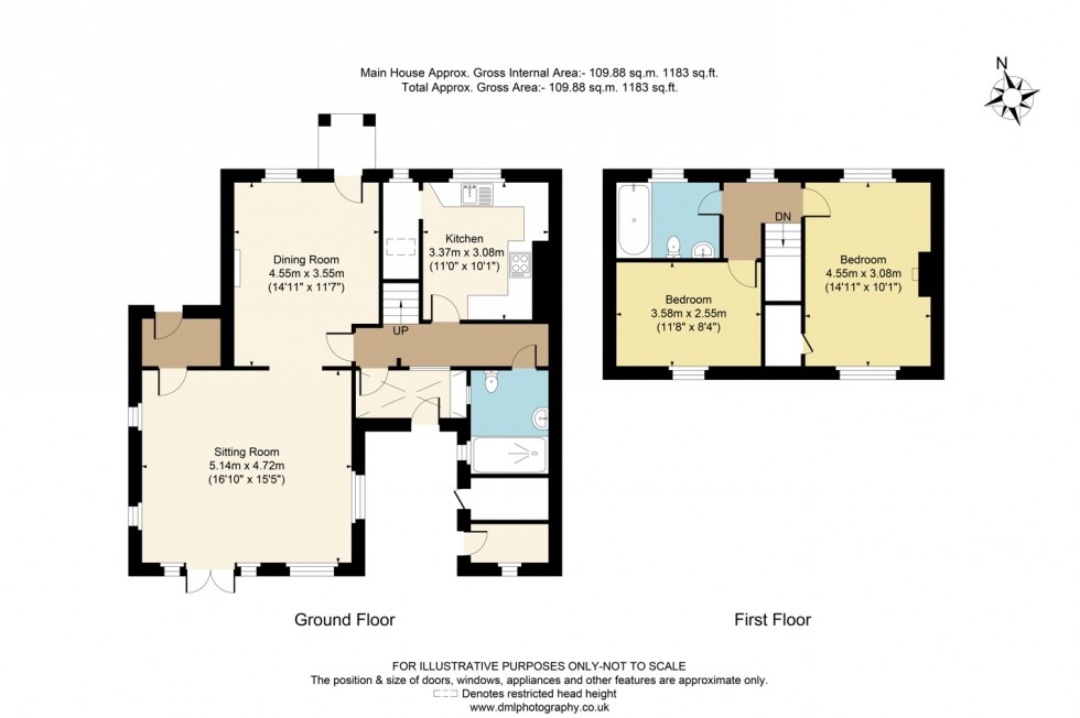 Floorplan for Warneford Place, Moreton-In-Marsh, GL56