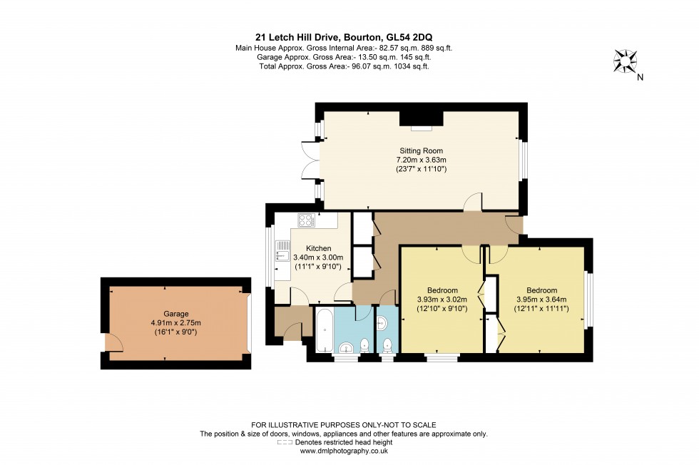 Floorplan for Letch Hill Drive, Bourton-On-The-Water, GL54