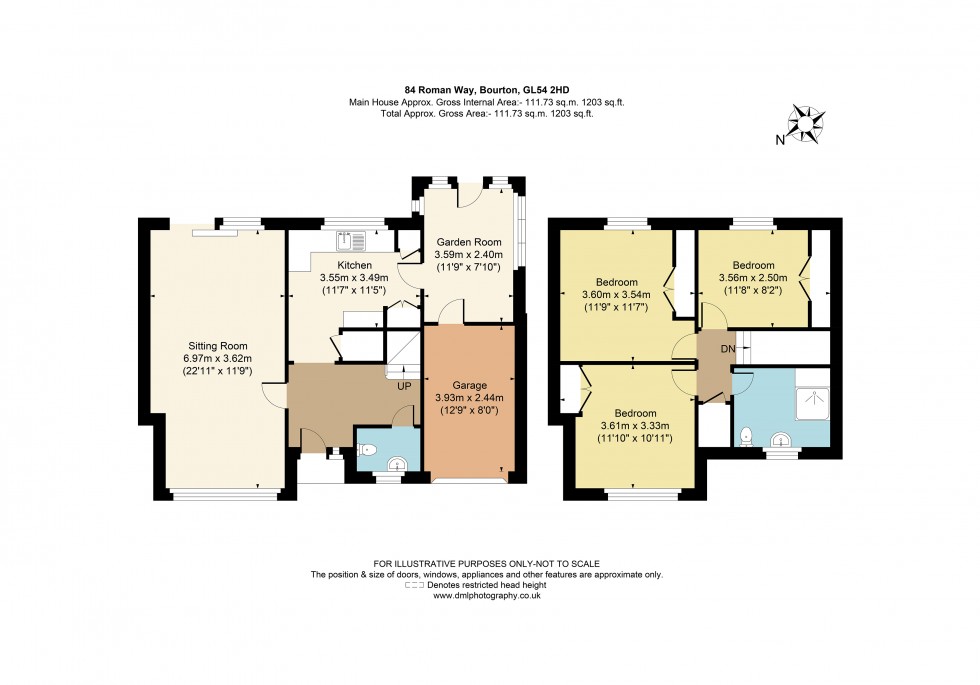 Floorplan for Roman Way, Bourton-On-The-Water, GL54