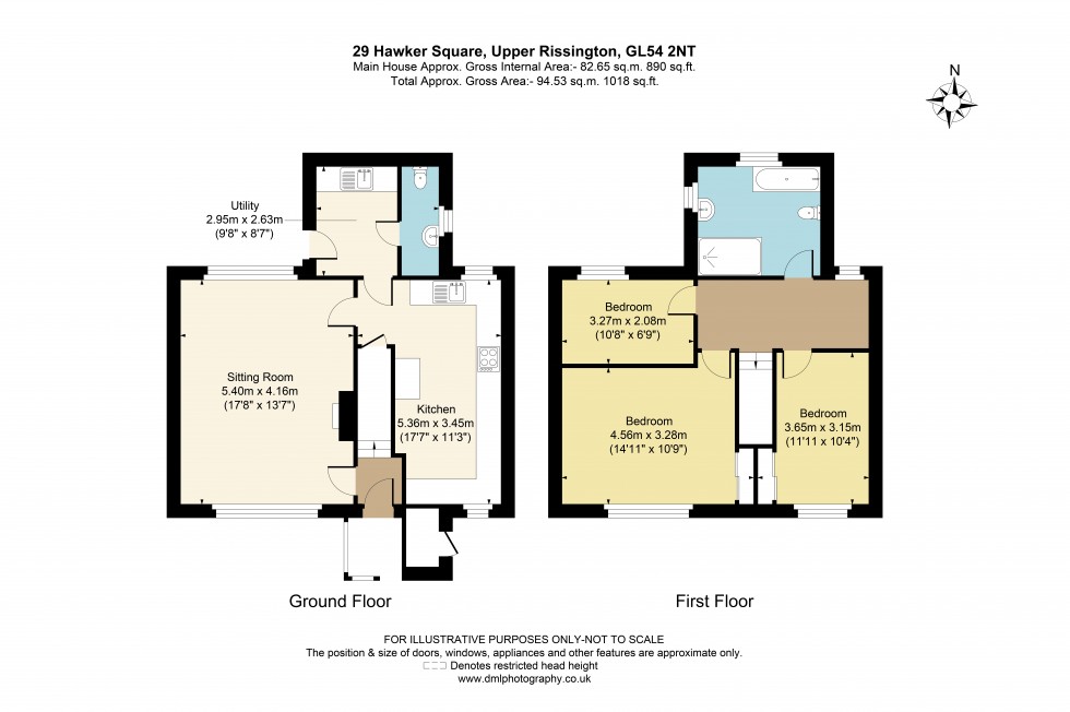 Floorplan for Hawker Square, Upper Rissington, GL54