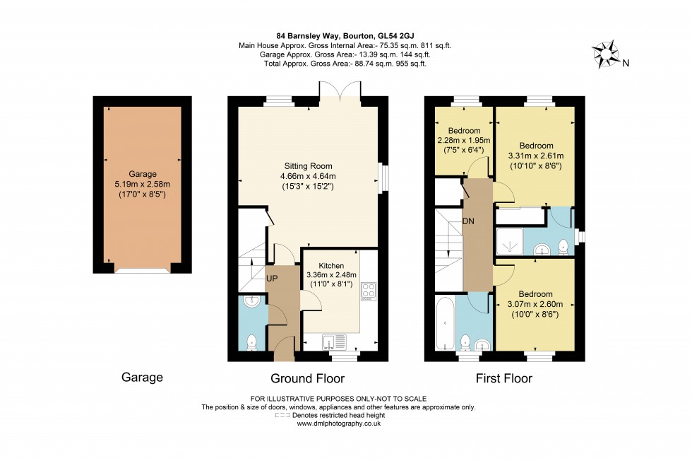 Floorplan for Barnsley Way, Bourton-On-The-Water, GL54