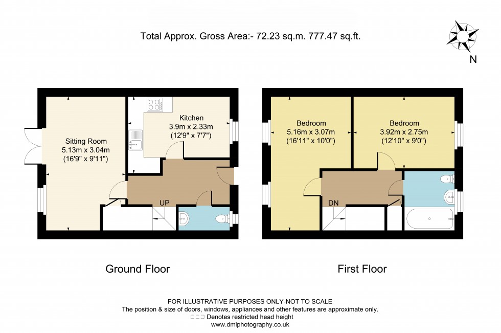 Floorplan for Cornflower Road, Moreton-In-Marsh, GL56