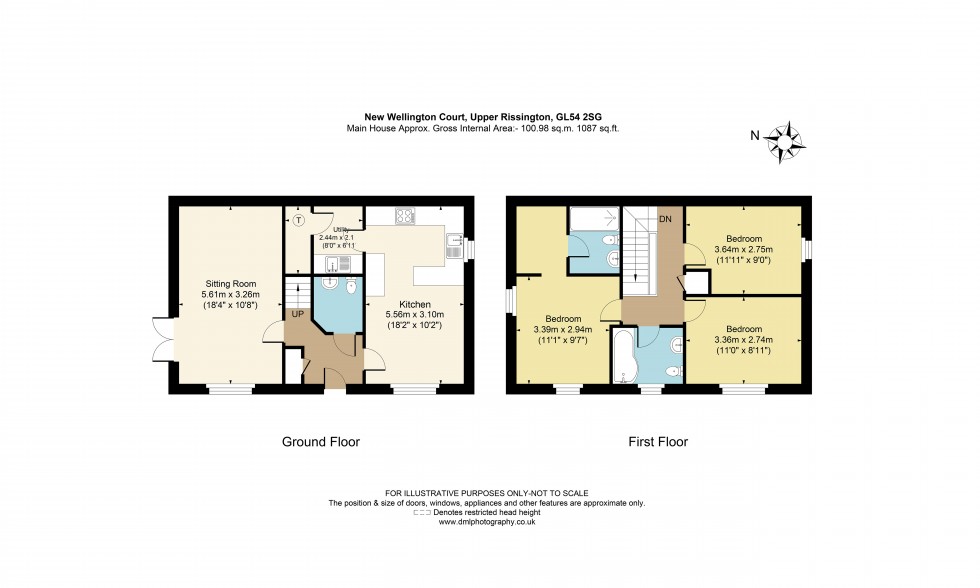 Floorplan for New Wellington Court, Upper Rissington, GL54