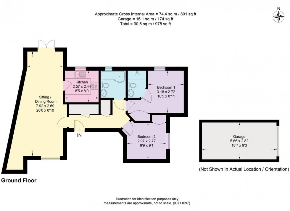 Floorplan for Station Road, Moreton-In-Marsh, GL56